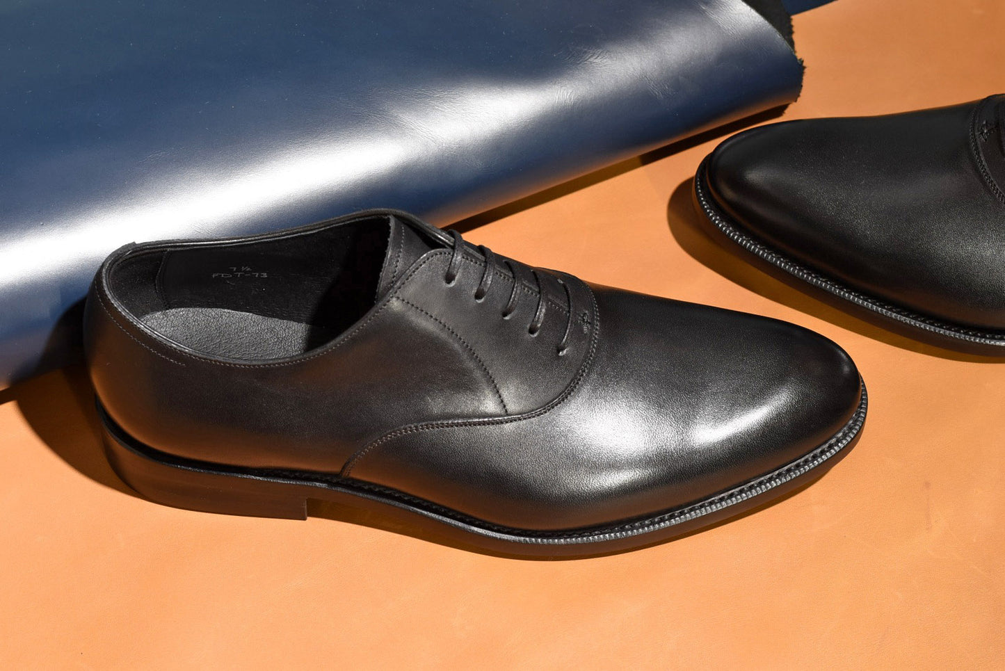 内羽根 プレーントゥ ブラック PDT-73 RAYMAR グッドイヤーウェルト ビジネスシューズ 革靴 23.5cm‾28.0cm レイマー  内羽根 ラバーソール