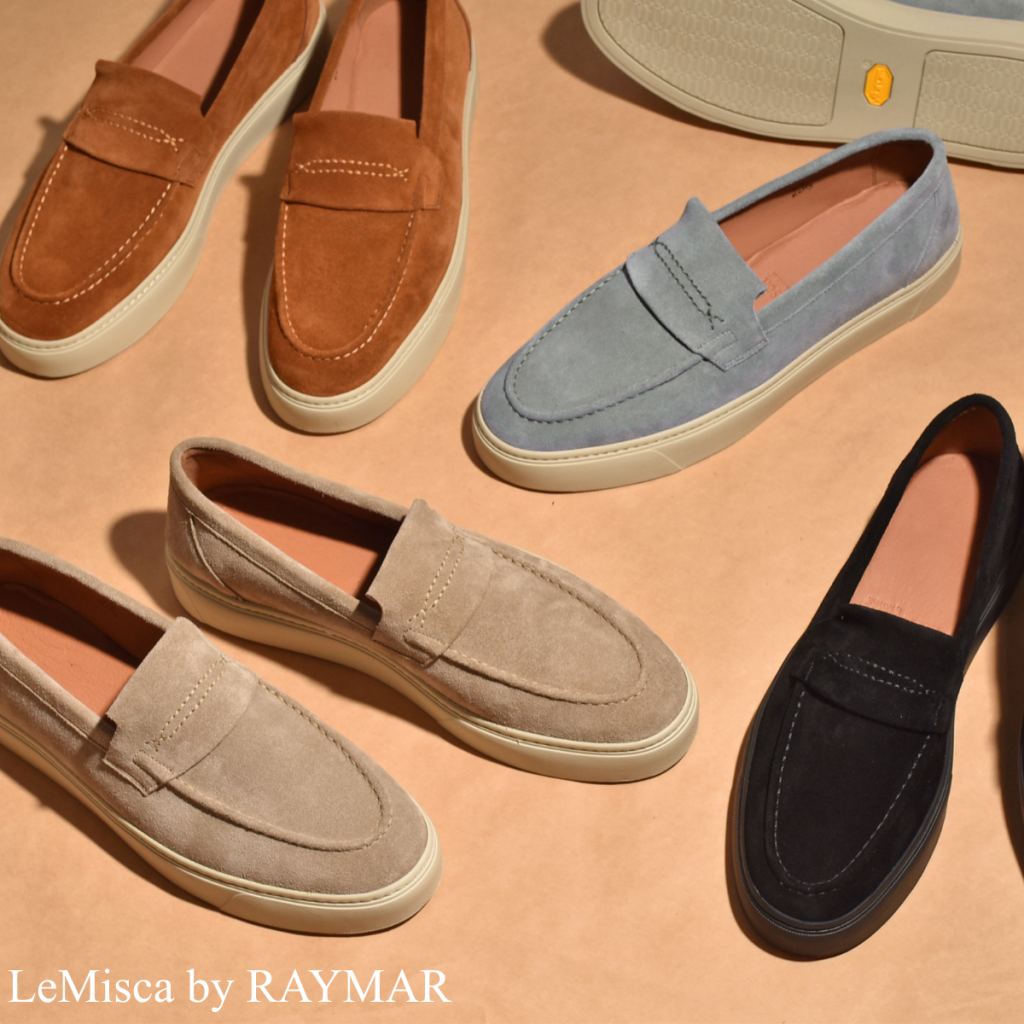 LeMisca by RAYMAR】Kelly コインローファー ドレスレザースニーカー