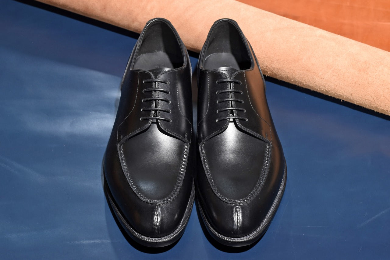 【RAYMAR】Allan2 スキンステッチUチップ ブラック  Vibram ソール グッドイヤーウェルテッド 24.0cm~27.5cm レイマー ラバーソール