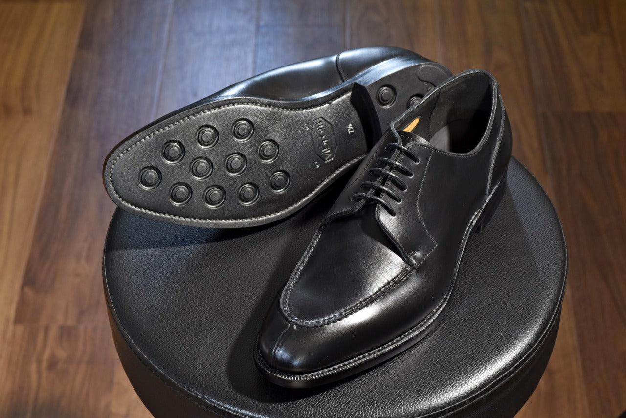 【RAYMAR】Allan2 スキンステッチUチップ ブラック  Vibram ソール グッドイヤーウェルテッド 24.0cm~27.5cm レイマー ラバーソール