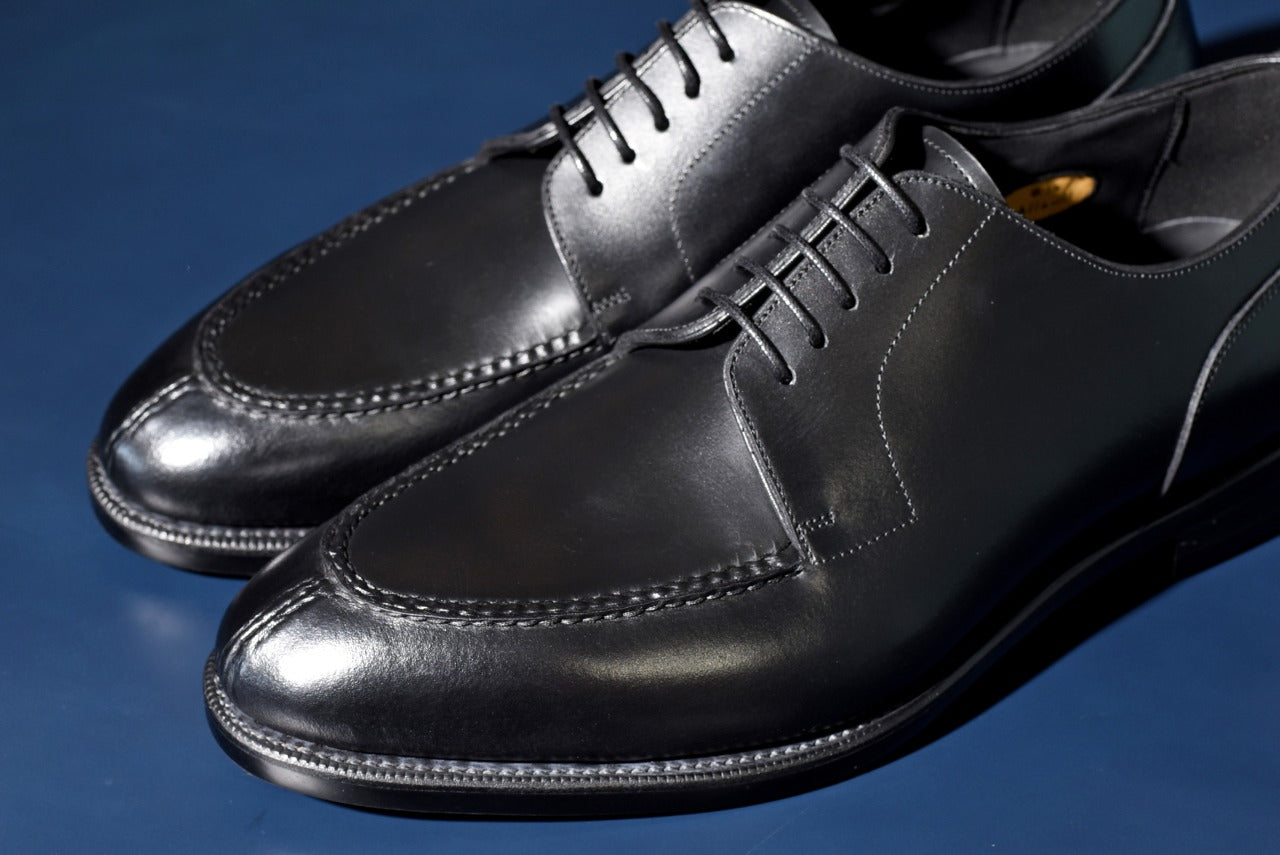 【RAYMAR】Allan2 スキンステッチUチップ ブラック  Vibram ソール グッドイヤーウェルテッド 24.0cm~27.5cm レイマー ラバーソール