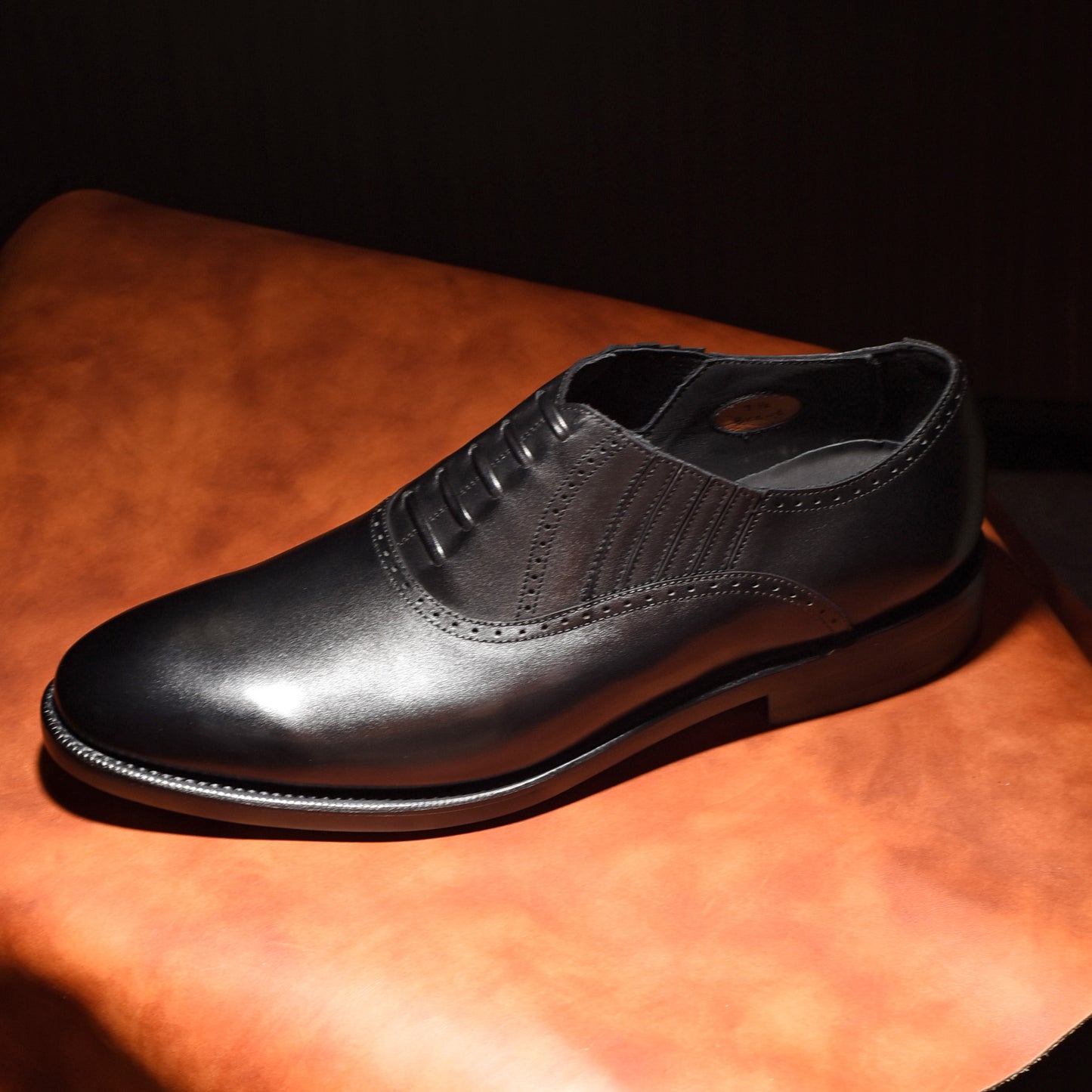 【RAYMAR】プレーントゥ レイジーマン ブラック Brent RAYMAR グットイヤーウェルト 24.0cm~28.0cm レイマー ラバーソール