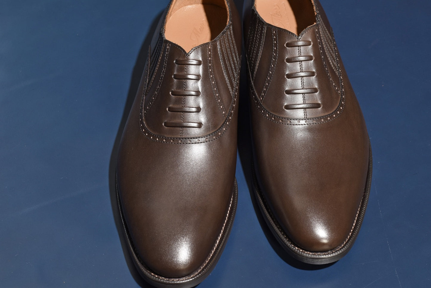 【RAYMAR】プレーントゥ レイジーマン ダークブラウン Brent RAYMAR グットイヤーウェルト 24.0cm~28.0cm レイマー ラバーソール