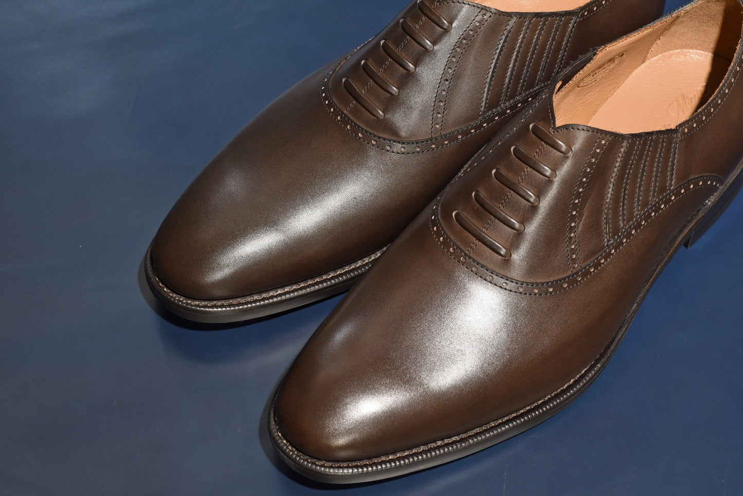 【RAYMAR】プレーントゥ レイジーマン ダークブラウン Brent RAYMAR グットイヤーウェルト 24.0cm~28.0cm レイマー ラバーソール