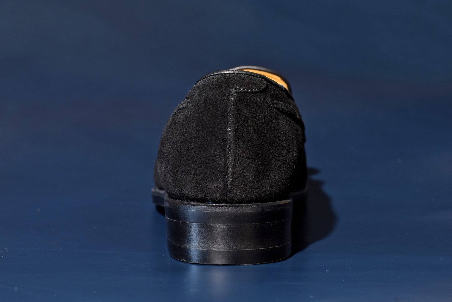 スエード タッセル ローファー ブラック Fran RAYMAR グッドイヤーウェルト ビジネスシューズ 革靴 23.5cm~27.0cm レイマー ローファー ビジカジ