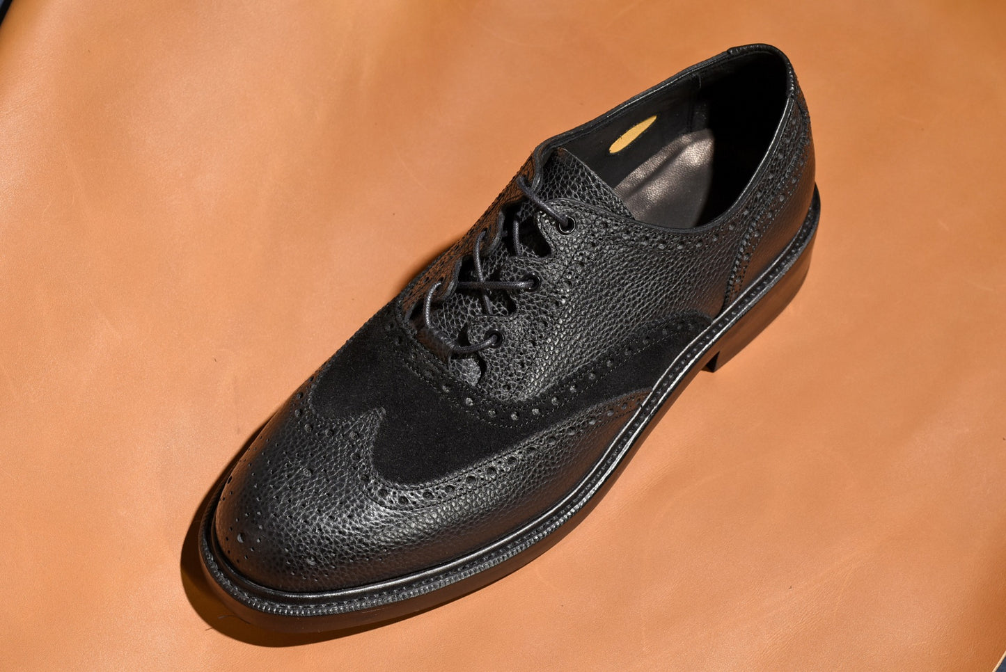 【 A Presto Care × RAYMAR 】コラボ ギリーシューズ "Freddie" Degermann製シボ革 グッドイヤーウェルト 24.0cm~27.5cm レイマー Vibram ダブルソール