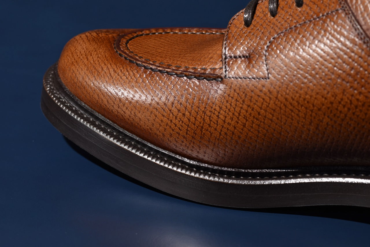 Miles スキンステッチUチップ ブラウン ホーウィンハッチグレイン グッドイヤーウェルト ビジネスシューズ 革靴 RAYMAR 24.0cm~27.0cm レイマー