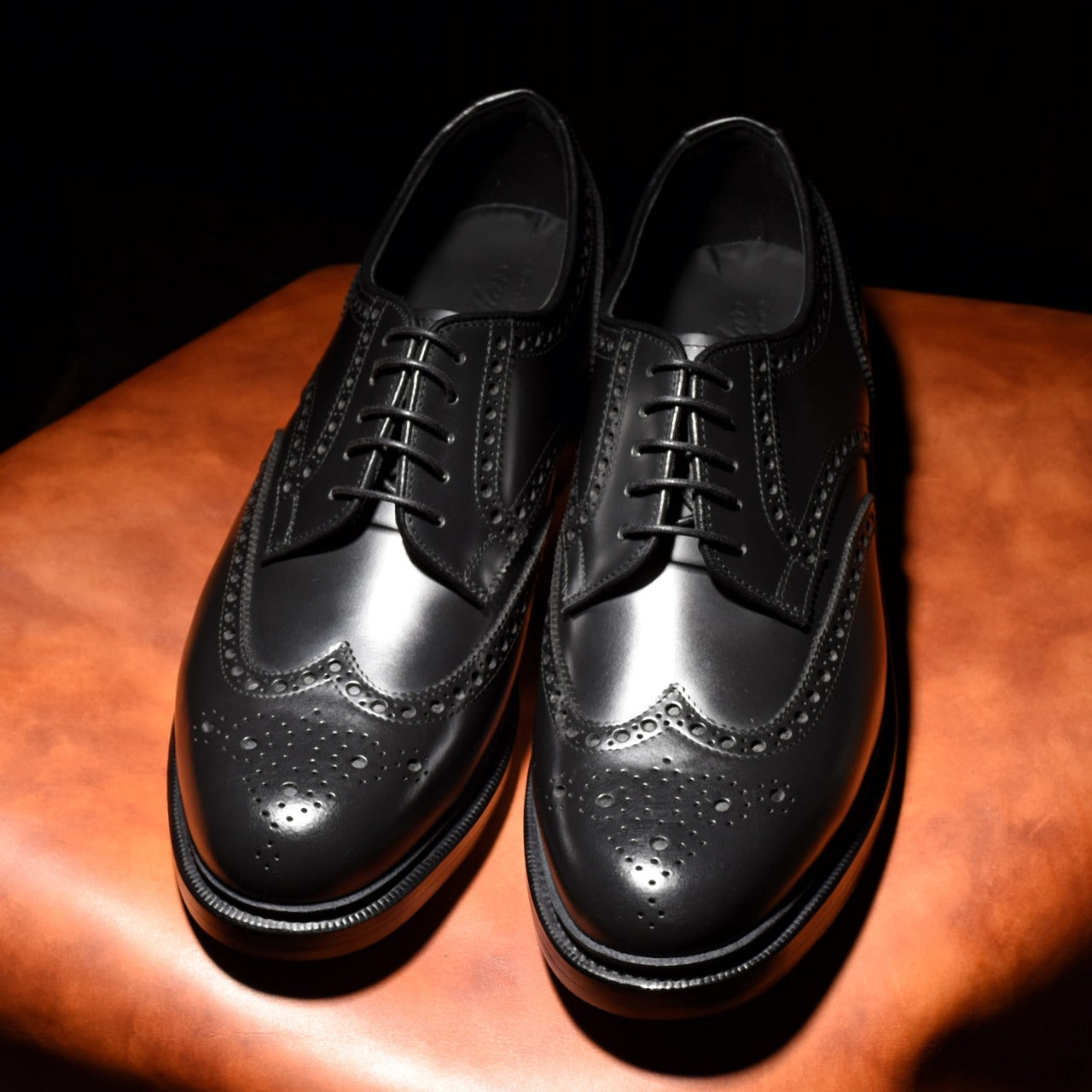 Oliver フルブローグ ブラック RAYMAR グッドイヤーウェルト ビジネス カジュアル 革靴 24.0cm~27.5cm レイマー 外羽根 Vibram ビブラム ラバーソール ダブルソール ストームウェルト