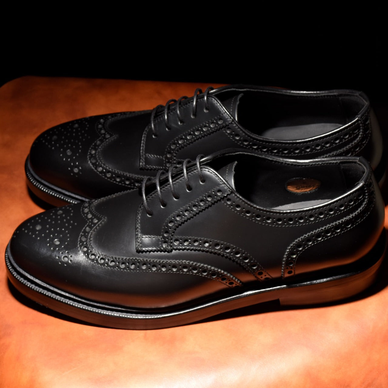 Oliver フルブローグ ブラック RAYMAR グッドイヤーウェルト ビジネス カジュアル 革靴 24.0cm~27.5cm レイマー 外羽根 Vibram ビブラム ラバーソール ダブルソール ストームウェルト