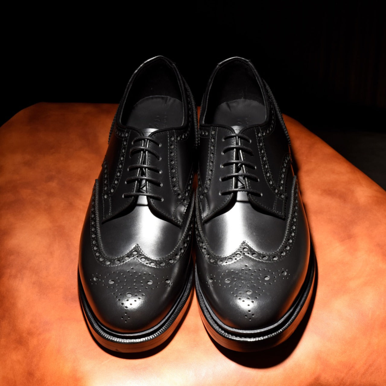 Oliver フルブローグ ブラック RAYMAR グッドイヤーウェルト ビジネス カジュアル 革靴 24.0cm~27.5cm レイマー 外羽根 Vibram ビブラム ラバーソール ダブルソール ストームウェルト