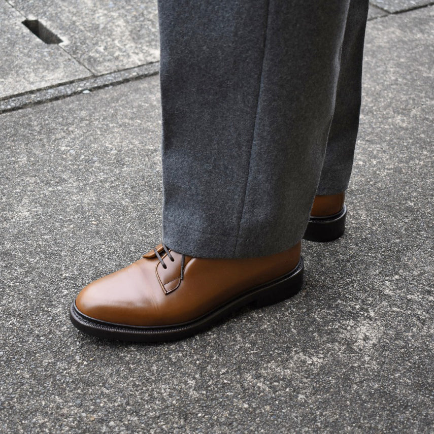 【RAYMAR】Orson2 プレーントゥ ダービー ウイスキーブラウン グッドイヤーウェルト 24.0cm~27.5cm レイマー 外羽根 ラバーソール ダブルソール