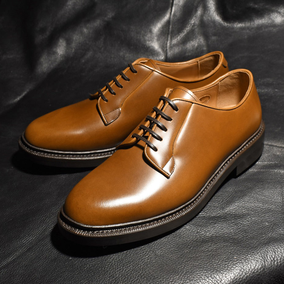 【RAYMAR】Orson2 プレーントゥ ダービー ウイスキーブラウン グッドイヤーウェルト 24.0cm~27.5cm レイマー 外羽根 ラバーソール ダブルソール