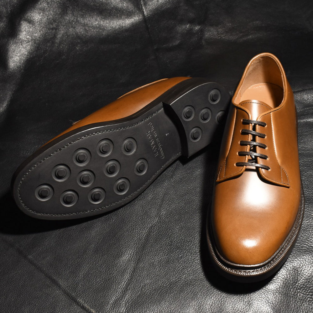 【RAYMAR】Orson2 プレーントゥ ダービー ウイスキーブラウン グッドイヤーウェルト 24.0cm~27.5cm レイマー 外羽根 ラバーソール ダブルソール