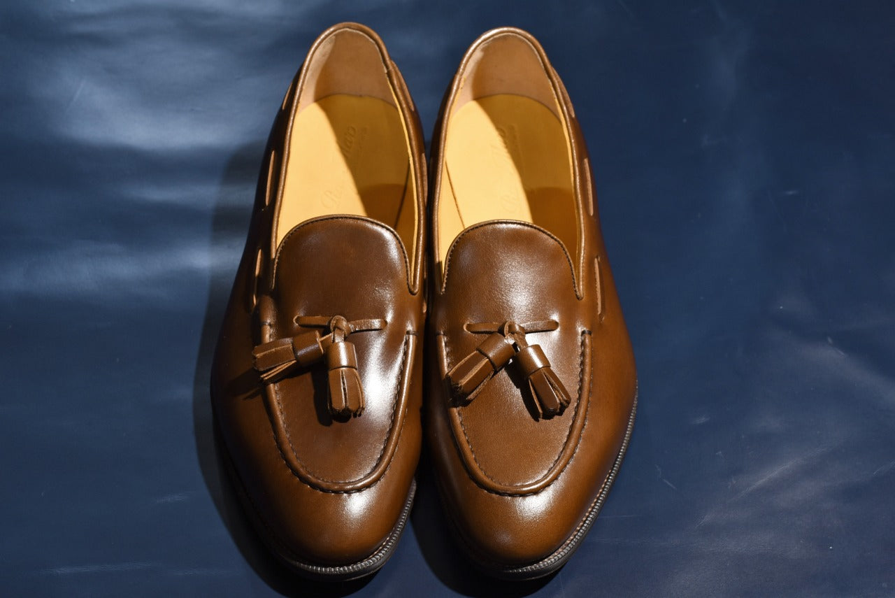 タッセルローファー ウイスキー ブラウン Raffy RAYMAR グッドイヤーウェルト ビジネスシューズ 革靴 24.0cm‾27.0cm レイマー ローファー ビジカジ