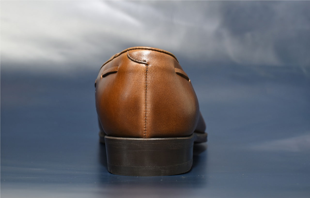 タッセルローファー ウイスキー ブラウン Raffy RAYMAR グッドイヤーウェルト ビジネスシューズ 革靴 24.0cm‾27.0cm レイマー ローファー ビジカジ