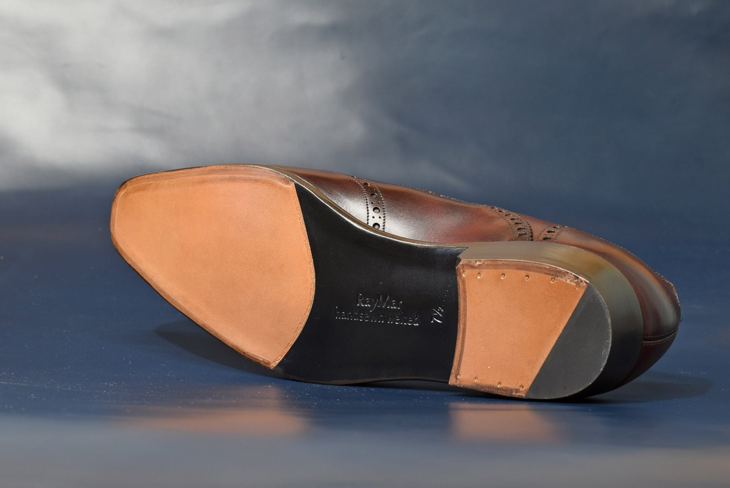 【RAYMAR】RR チゼルトゥ フルブローグ レイジーマン バーガンディ ZONTA MUSEUM ハンドソーンウェルト 九分仕立て ビジネス シューズ 革靴 23.5cm~28.0cm