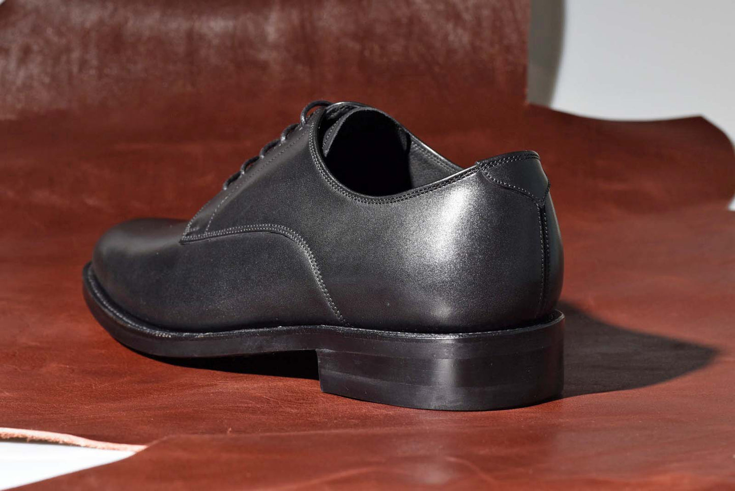 プレーントゥ ダービー ブラック PBDT-65 RAYMAR グッドイヤーウェルト ビジネスシューズ 革靴 23.5cm‾28.0cm レイマー  外羽根 ラバーソール