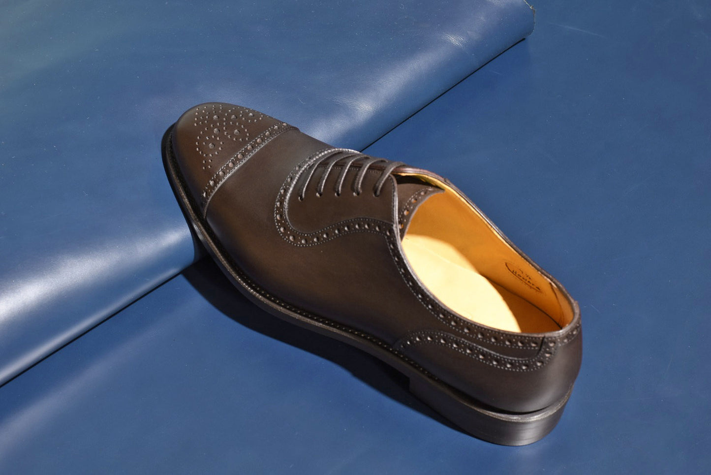 Howard アデレード セミブローグ ダークブラウン  RAYMAR グッドイヤーウェルト ビジネスシューズ 革靴 24.0cm‾27.0cm レイマー 内羽根 ラバーソール 濃茶 紳士靴