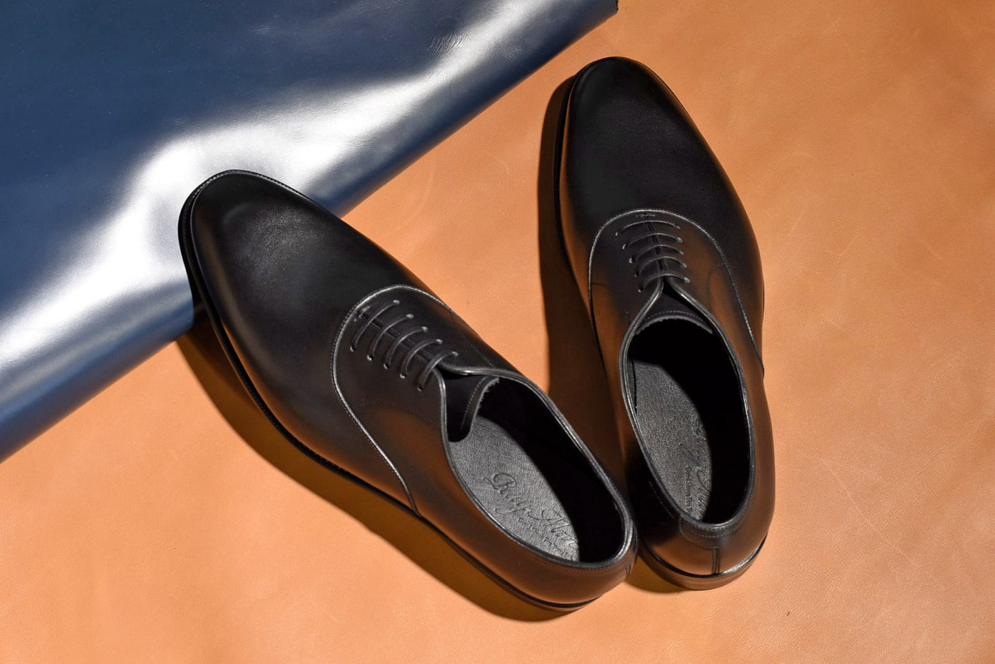 内羽根 プレーントゥ ブラック PDT-73 RAYMAR グッドイヤーウェルト ビジネスシューズ 革靴 23.5cm‾28.0cm レイマー  内羽根 ラバーソール