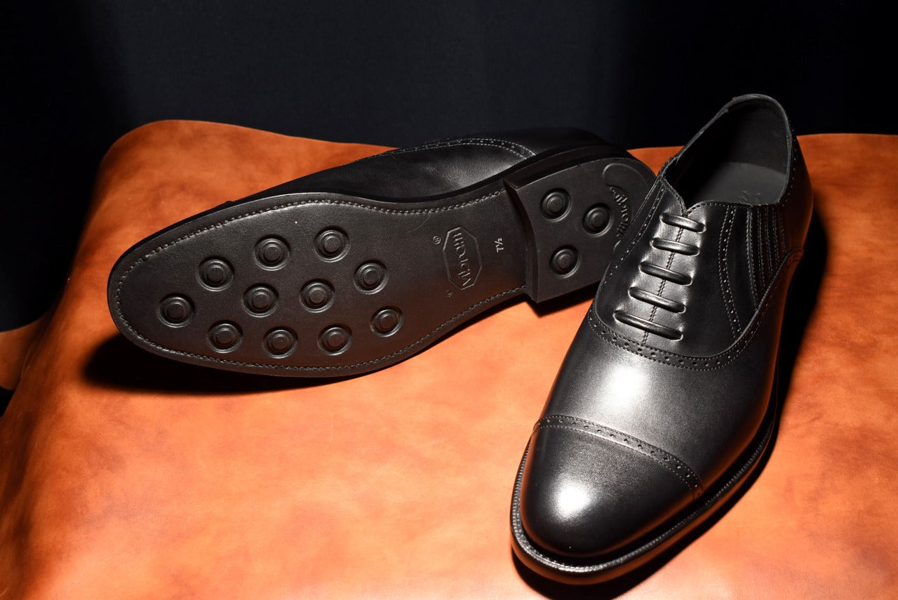 Keith クォーターブローグ レイジーマン ブラック オールウェザー