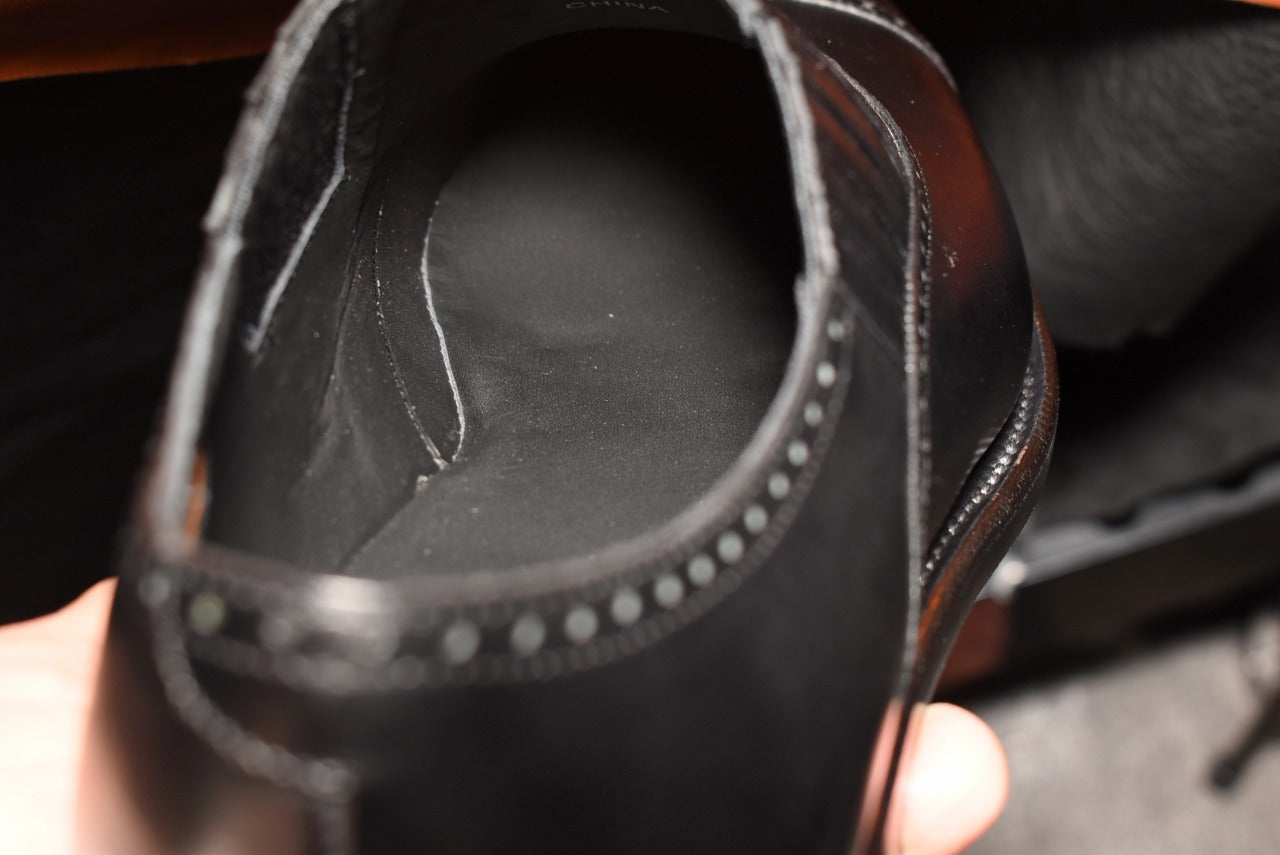 Keith クォーターブローグ レイジーマン ブラック オールウェザーシリーズ Vibramソール グッドイヤーウェルト製法 ビジネス 革靴 雨 24.0cm~27.5cm レイマー