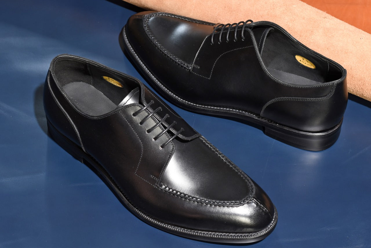 【RAYMAR】Allan２ スキンステッチUチップ ブラック  Vibram ソール グッドイヤーウェルテッド 24.0cm~27.5cm レイマー ラバーソール