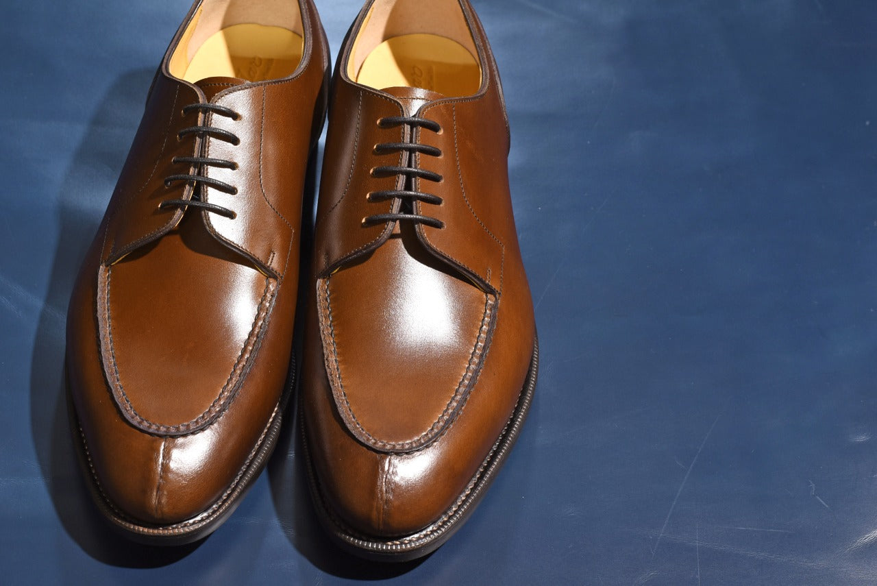 【RAYMAR】Allan２ BR スキンステッチUチップ ウイスキー ブラウン  Vibram ソール グッドイヤーウェルテッド 24.0cm~27.5cm レイマー ラバーソール