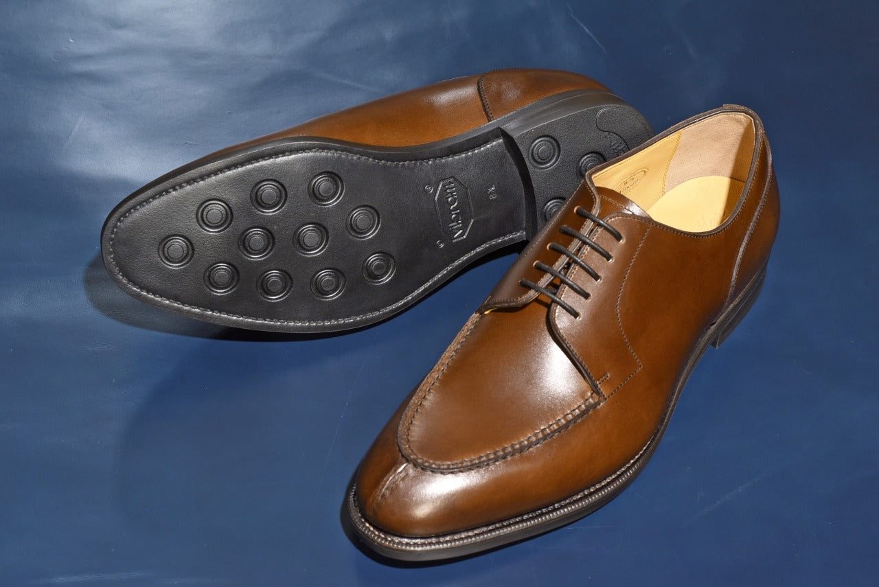 【RAYMAR】Allan２ BR スキンステッチUチップ ウイスキー ブラウン  Vibram ソール グッドイヤーウェルテッド 24.0cm~27.5cm レイマー ラバーソール