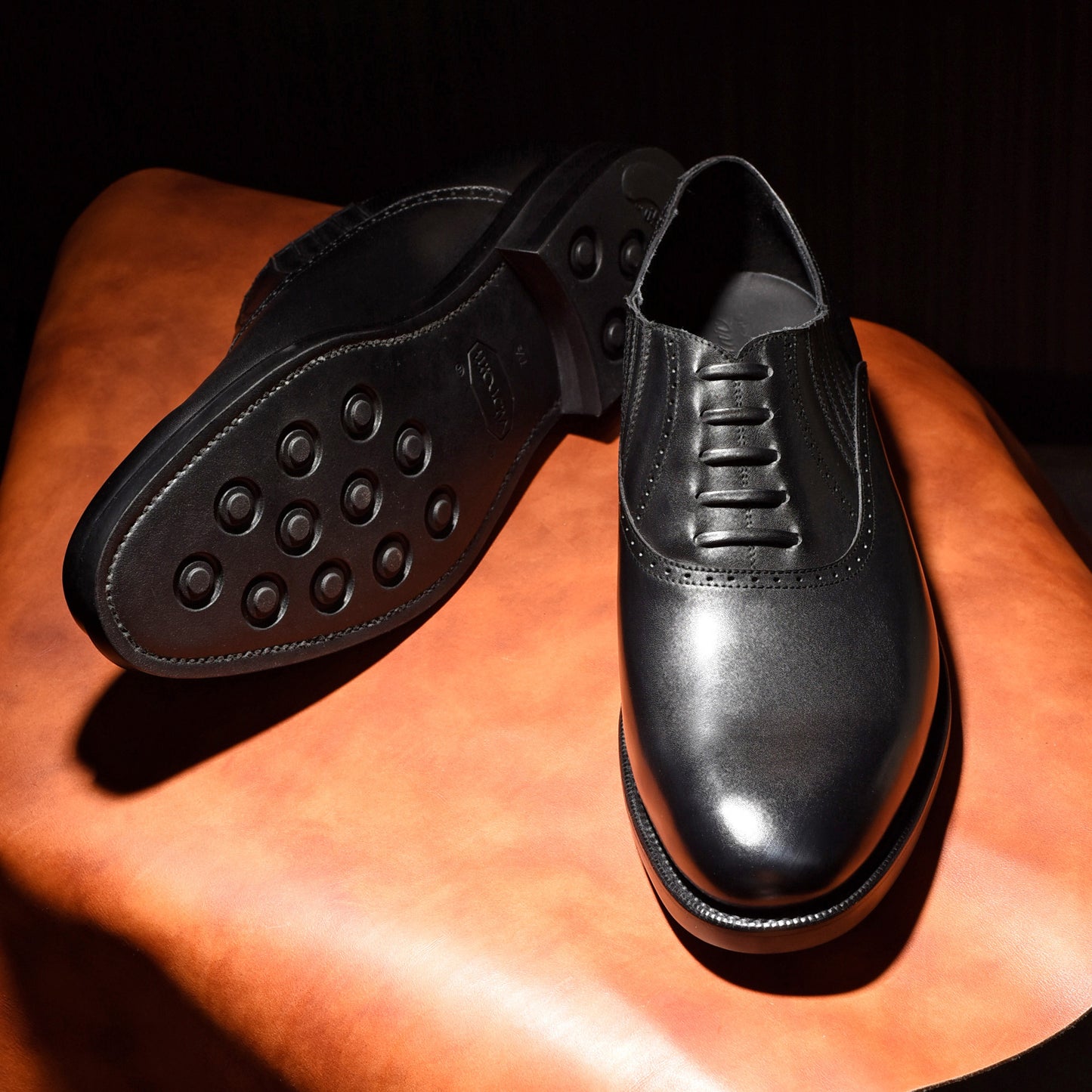 【RAYMAR】プレーントゥ レイジーマン ブラック Brent RAYMAR グットイヤーウェルト 24.0cm~28.0cm レイマー ラバーソール