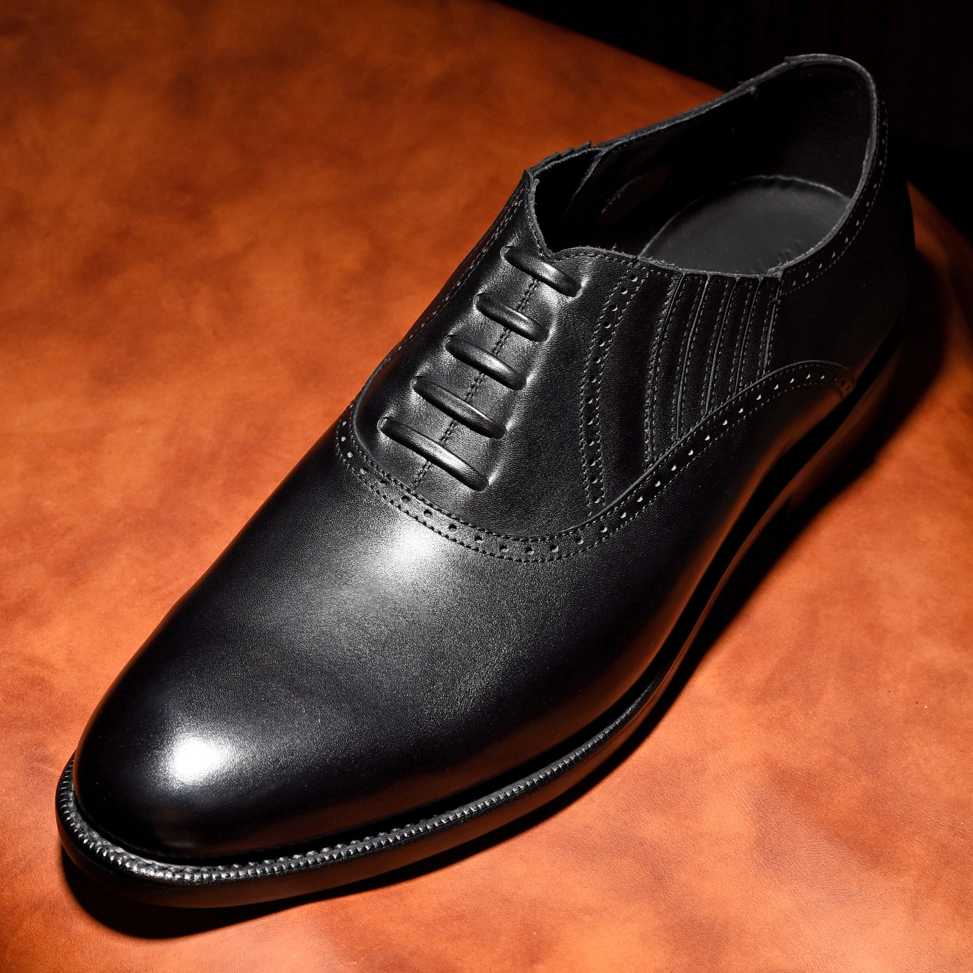 RAYMAR】プレーントゥ レイジーマン ブラック Brent RAYMAR グット