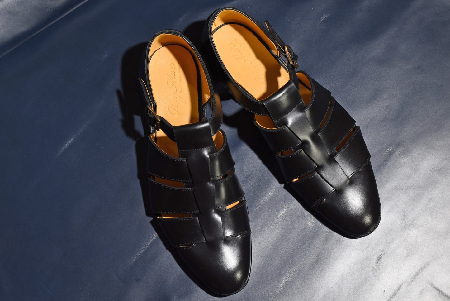 Filos グルカ サンダル ブラック 牛革 フル マッケイ製法  23.5cm~28.0cm レイマー RAYMAR