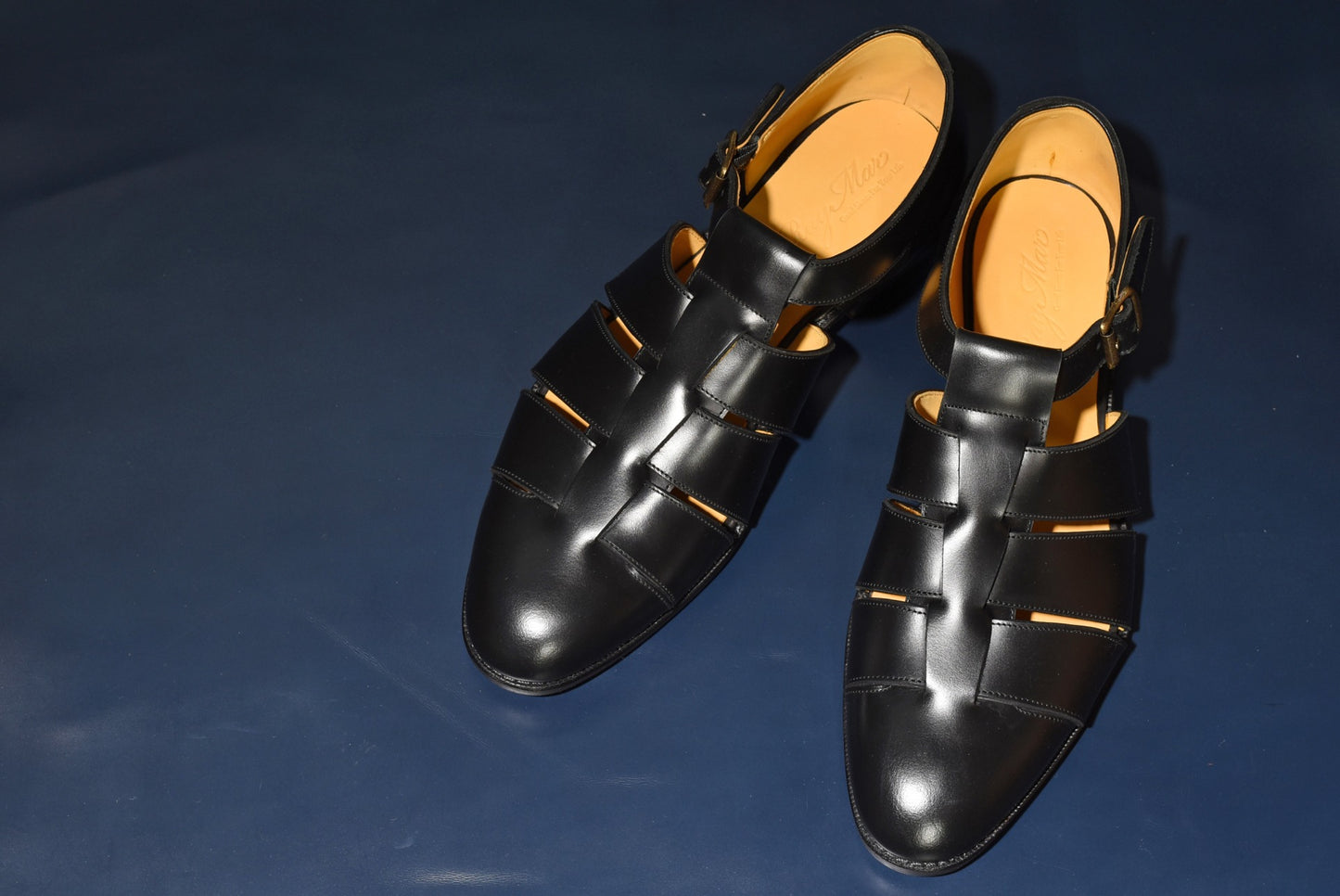 Filos グルカ サンダル ブラック 牛革 フル マッケイ製法  23.5cm~28.0cm レイマー RAYMAR