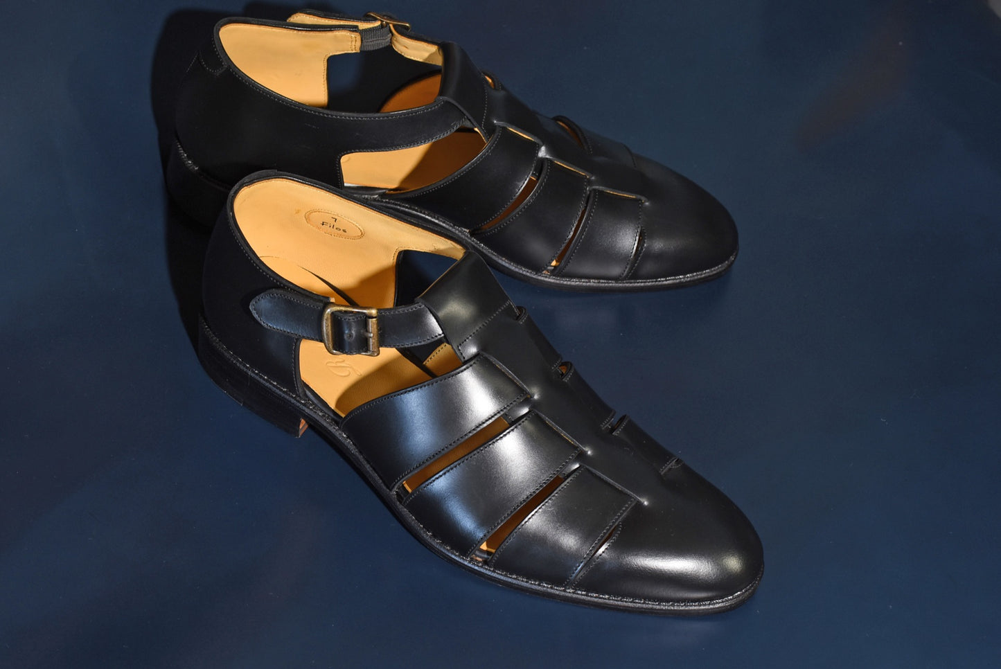 Filos グルカ サンダル ブラック 牛革 フル マッケイ製法  23.5cm~28.0cm レイマー RAYMAR