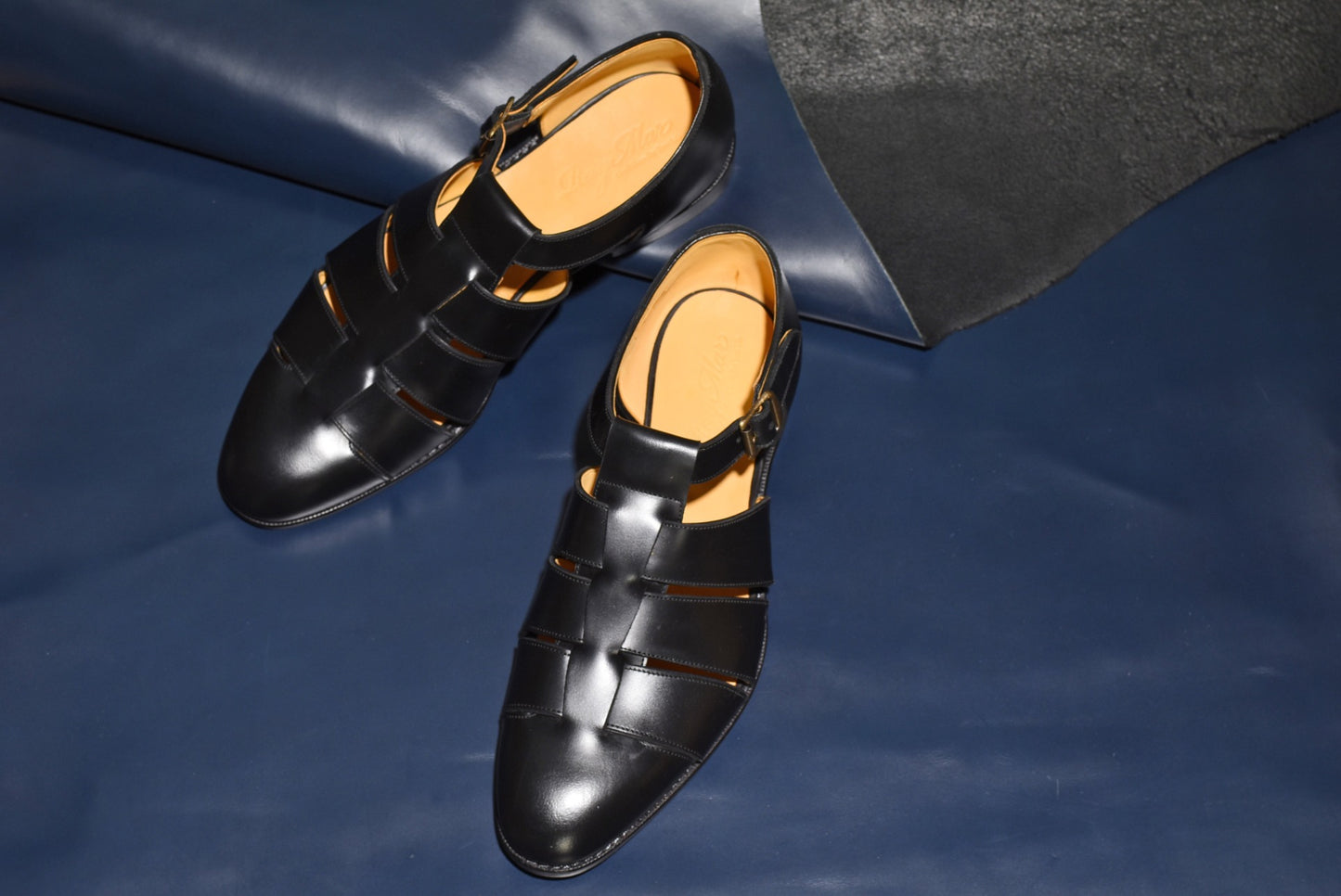 Filos グルカ サンダル ブラック 牛革 フル マッケイ製法  23.5cm~28.0cm レイマー RAYMAR