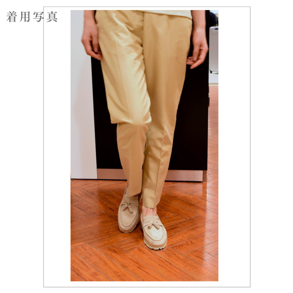 【レディース】Fiola タッセルローファー ドレスレザースニーカー ベージュ/グレー 羊スエード革 Vibramラバーソール 22.5cm~25.0cm Le Misca by RAYMAR レミスカ レイマー ビブラムソール