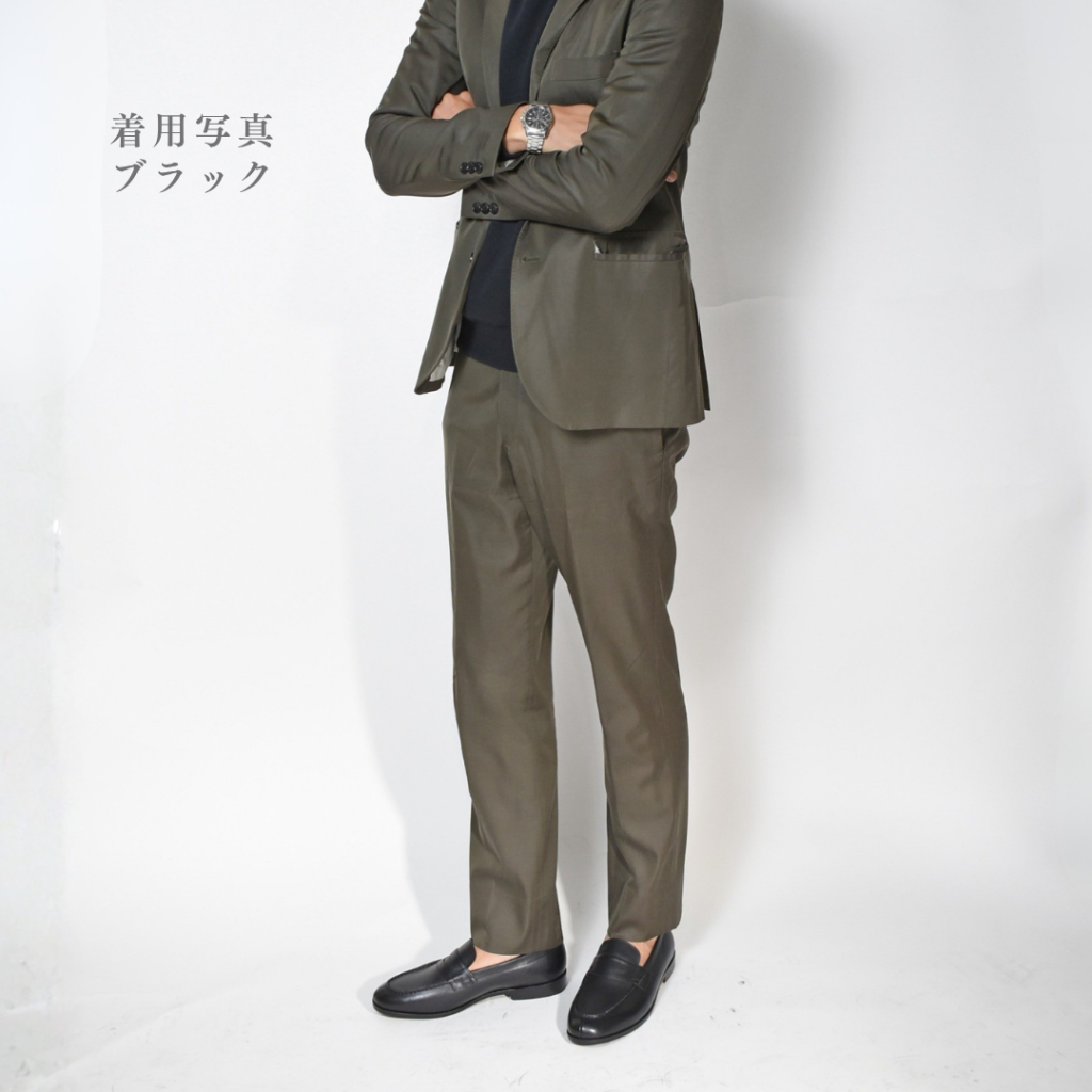 【Le Misca by RAYMAR】Liz コインローファー ブラック / ダークブラウン フルマッケイ製法 レザーソール  23.5cm~27.0cm レミスカ レイマー スリップオン 革底
