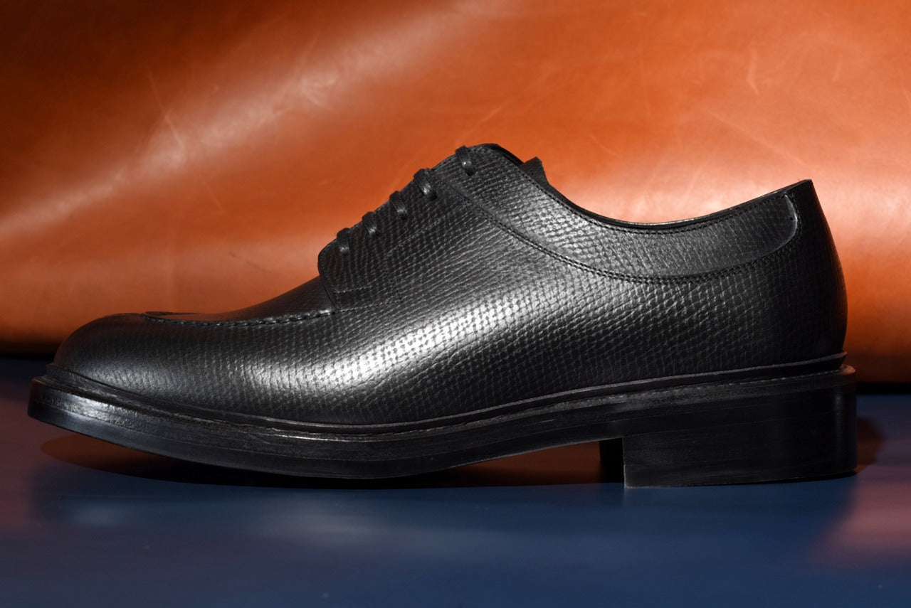 Miles スキンステッチUチップ ブラック ホーウィンハッチグレイン グッドイヤーウェルト ビジネスシューズ 革靴 RAYMAR 24.0cm~27.0cm レイマー