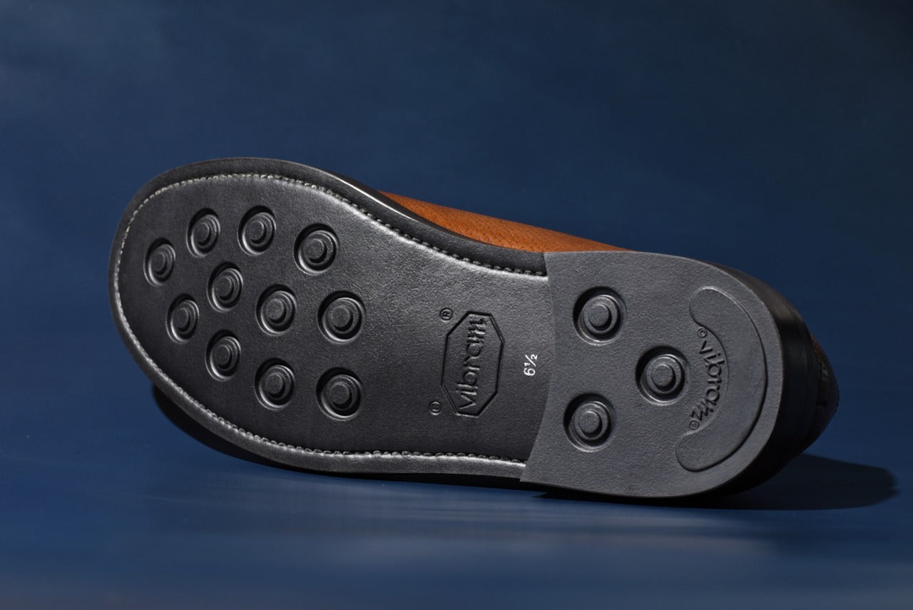 Miles スキンステッチUチップ ブラウン ホーウィンハッチグレイン グッドイヤーウェルト ビジネスシューズ 革靴 RAYMAR 24.0cm~27.0cm レイマー