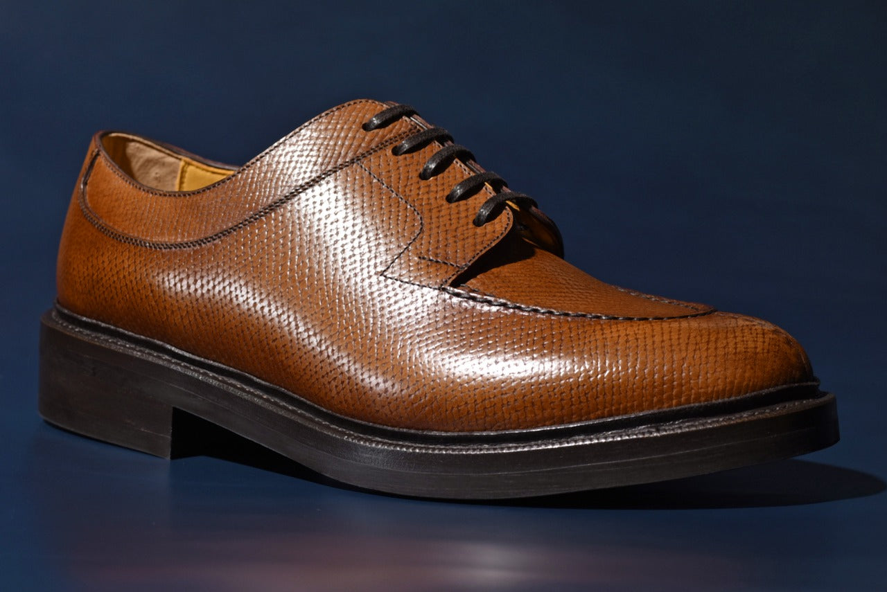 Miles スキンステッチUチップ ブラウン ホーウィンハッチグレイン グッドイヤーウェルト ビジネスシューズ 革靴 RAYMAR 24.0cm~27.0cm レイマー