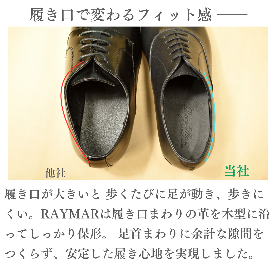 【リニューアル新作/横幅フィット感向上】May ストレートチップ ブラック オールウェザーシリーズ グッドイヤーウェルト 24.0cm‾28.0cm ビジネスシューズ 革靴 RAYMAR レイマー 全天候型モデル 内羽根 ラバーソール Vibram *予約可モデル