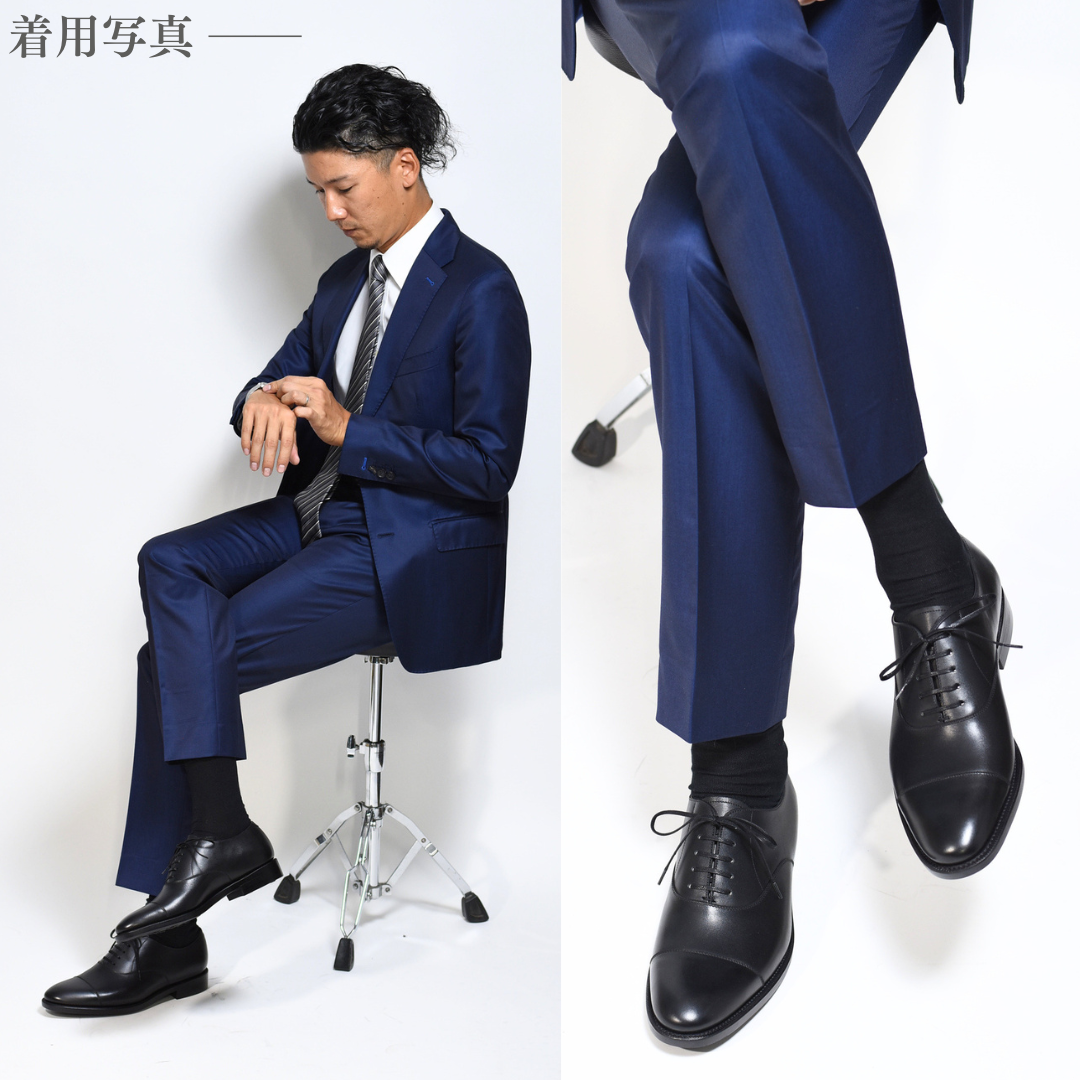 【リニューアル新作/横幅フィット感向上】May ストレートチップ ブラック オールウェザーシリーズ グッドイヤーウェルト 24.0cm‾28.0cm ビジネスシューズ 革靴 RAYMAR レイマー 全天候型モデル 内羽根 ラバーソール Vibram *予約可モデル