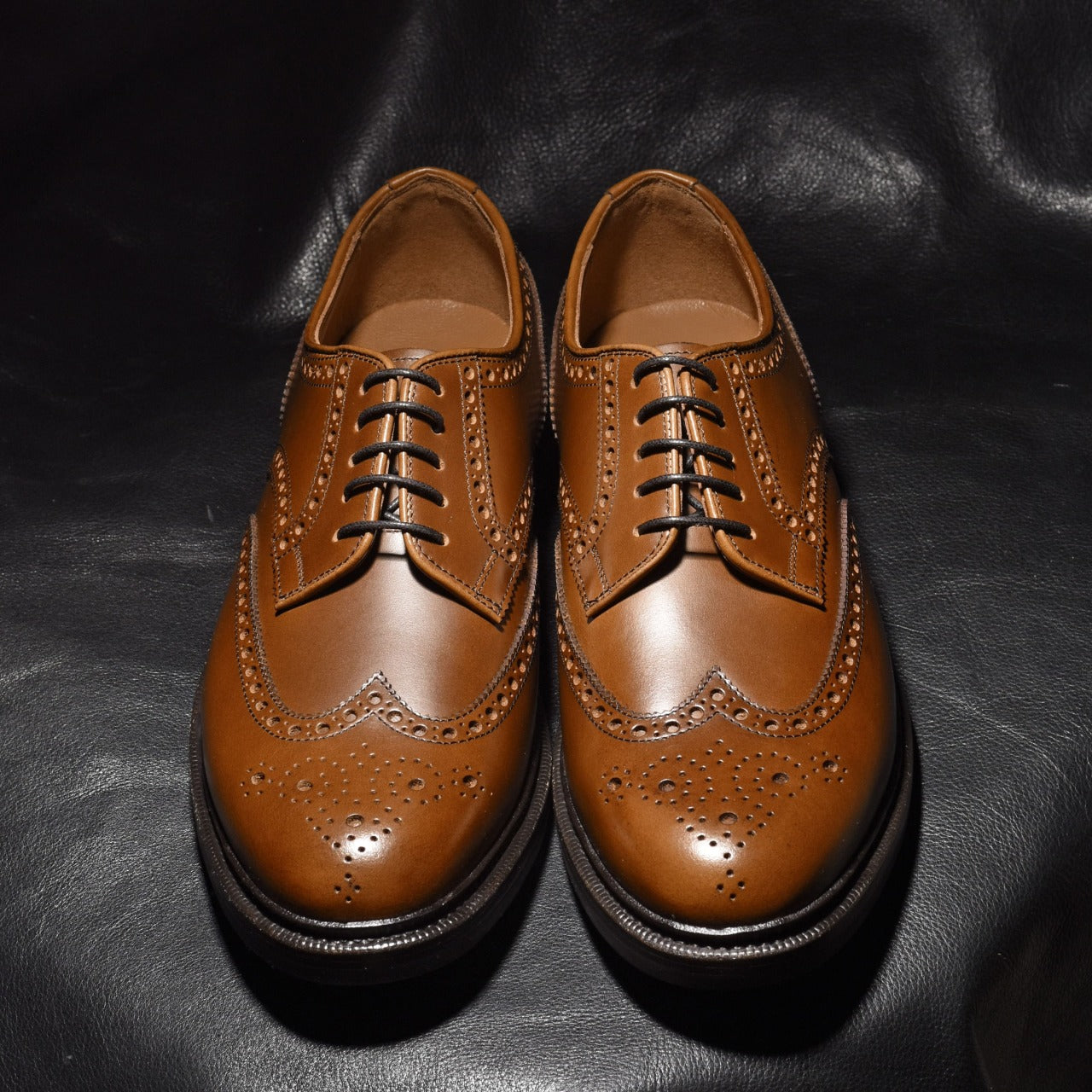 Oliver フルブローグ ウイスキーブラウン RAYMAR グッドイヤーウェルト ビジネス カジュアル 革靴 24.0cm~27.5cm レイマー 外羽根 Vibram ビブラム ラバーソール ダブルソール ストームウェルト