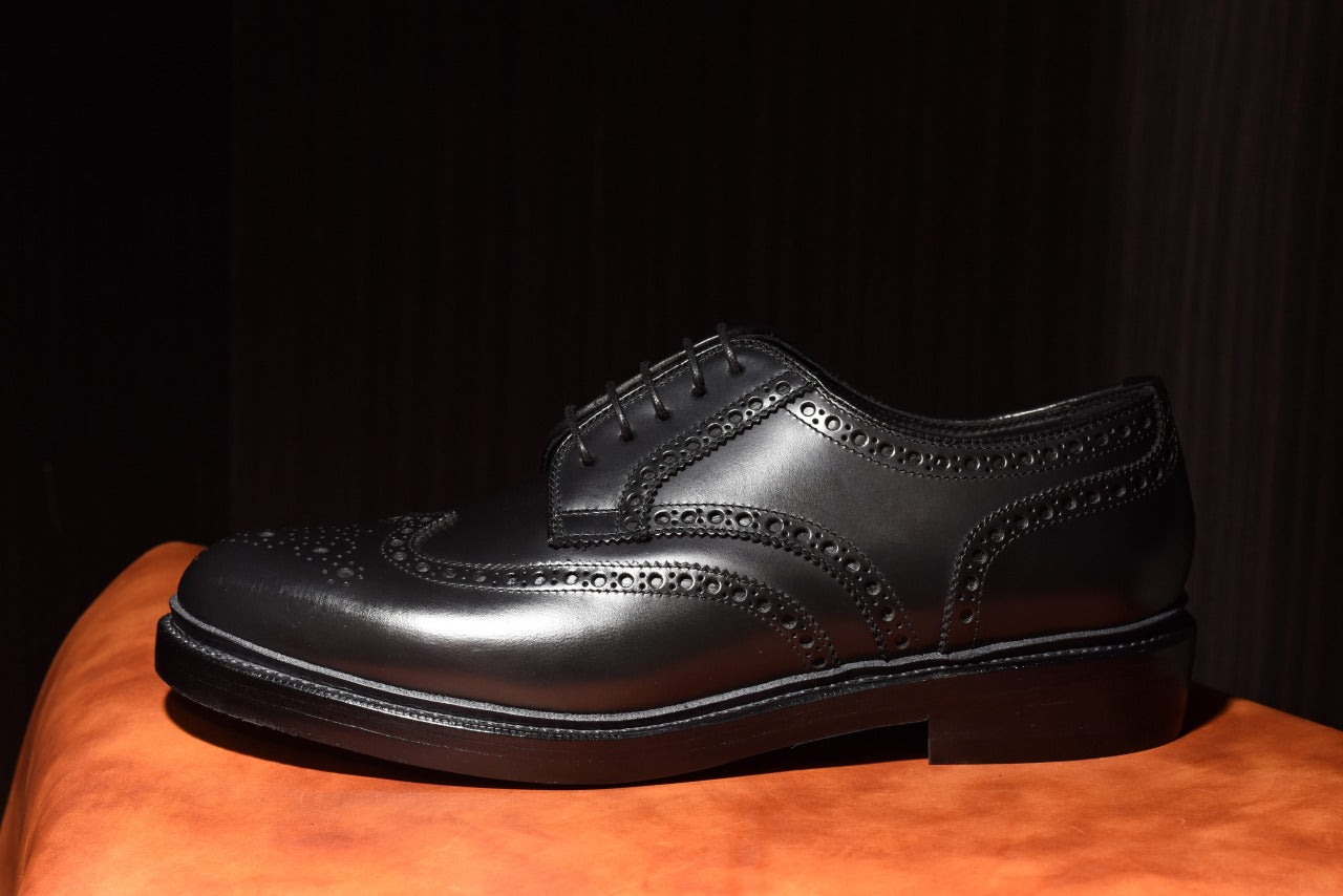 Oliver フルブローグ ブラック RAYMAR グッドイヤーウェルト ビジネス カジュアル 革靴 24.0cm~27.5cm レイマー 外羽根 Vibram ビブラム ラバーソール ダブルソール ストームウェルト