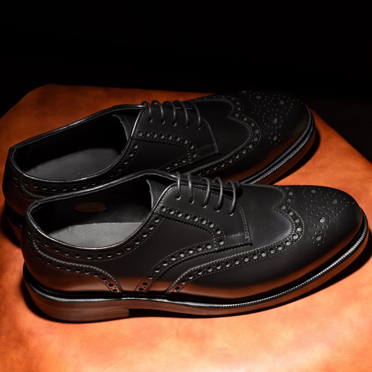 Oliver フルブローグ ブラック RAYMAR グッドイヤーウェルト ビジネス カジュアル 革靴 24.0cm~27.5cm レイマー 外羽根 Vibram ビブラム ラバーソール ダブルソール ストームウェルト