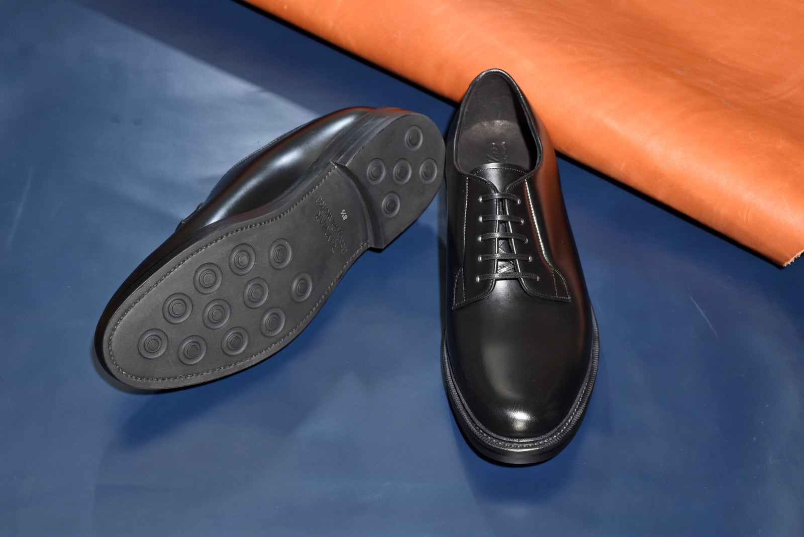 RAYMAR】Orson2 プレーントゥ ダービー ブラック グッドイヤーウェルト