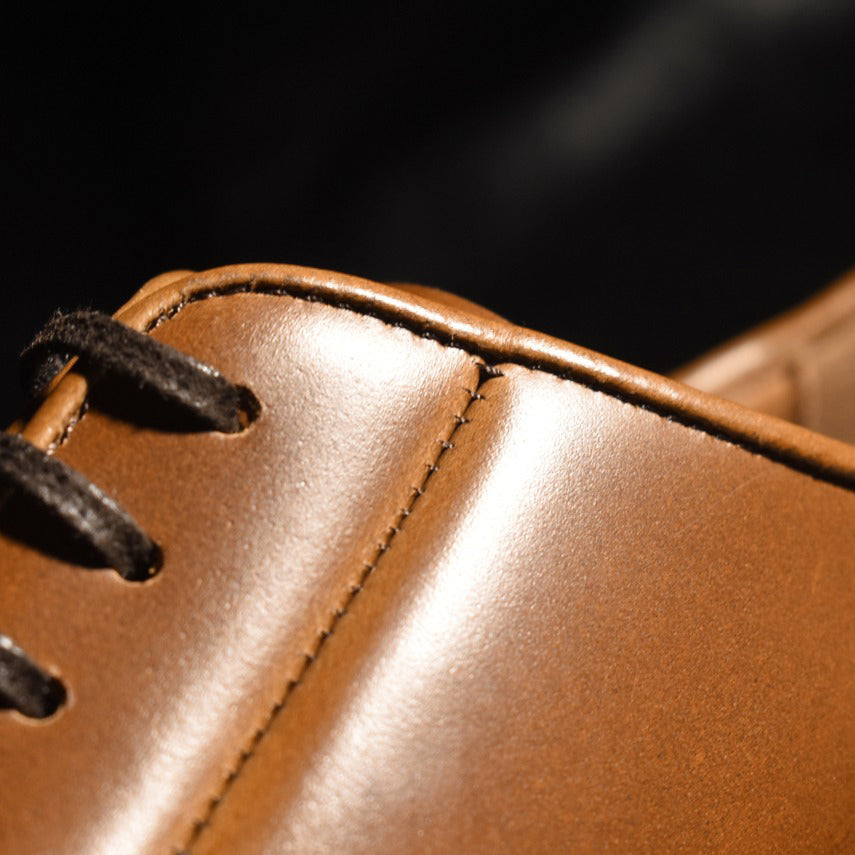 【RAYMAR】Orson2 プレーントゥ ダービー ウイスキーブラウン グッドイヤーウェルト 24.0cm~27.5cm レイマー 外羽根 ラバーソール ダブルソール