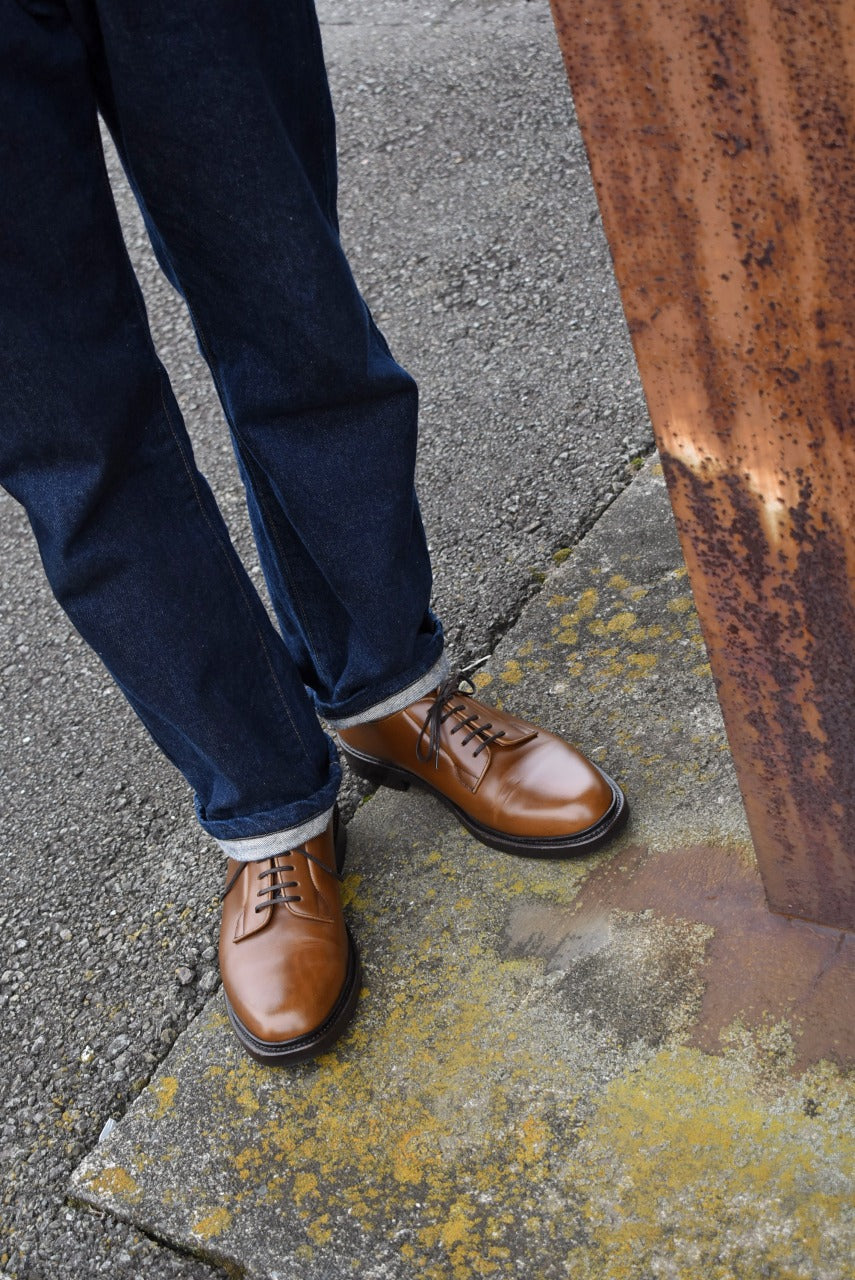 【RAYMAR】Orson2 プレーントゥ ダービー ウイスキーブラウン グッドイヤーウェルト 24.0cm~27.5cm レイマー 外羽根 ラバーソール ダブルソール