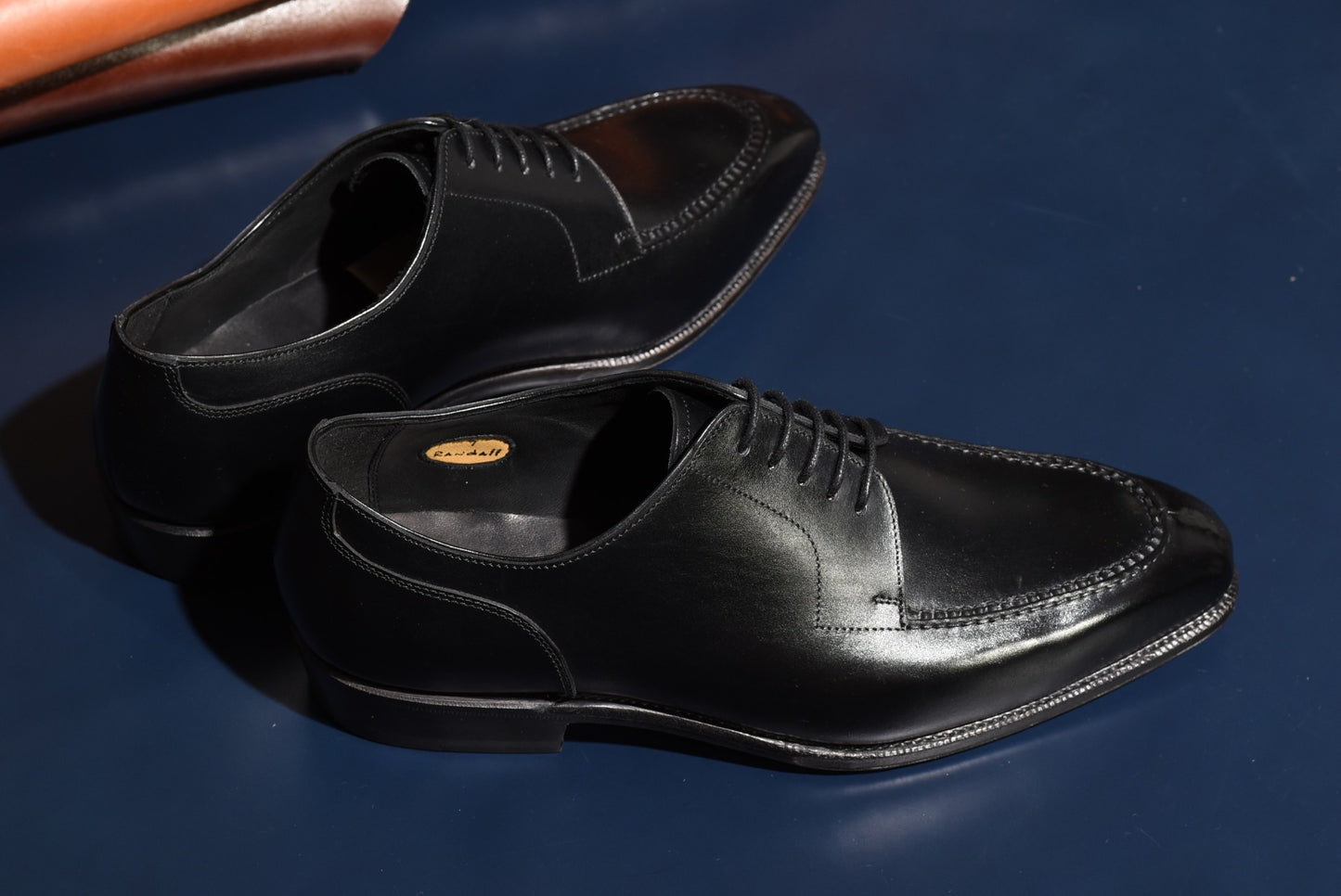 Randall チゼルトゥ スキンステッチ Uチップ ブラック Weinheimer BOXCALF ハンドソーンウェルト製法 24.0cm~28.0cm レイマー RAYMAR ワインハイマー ワインハイム