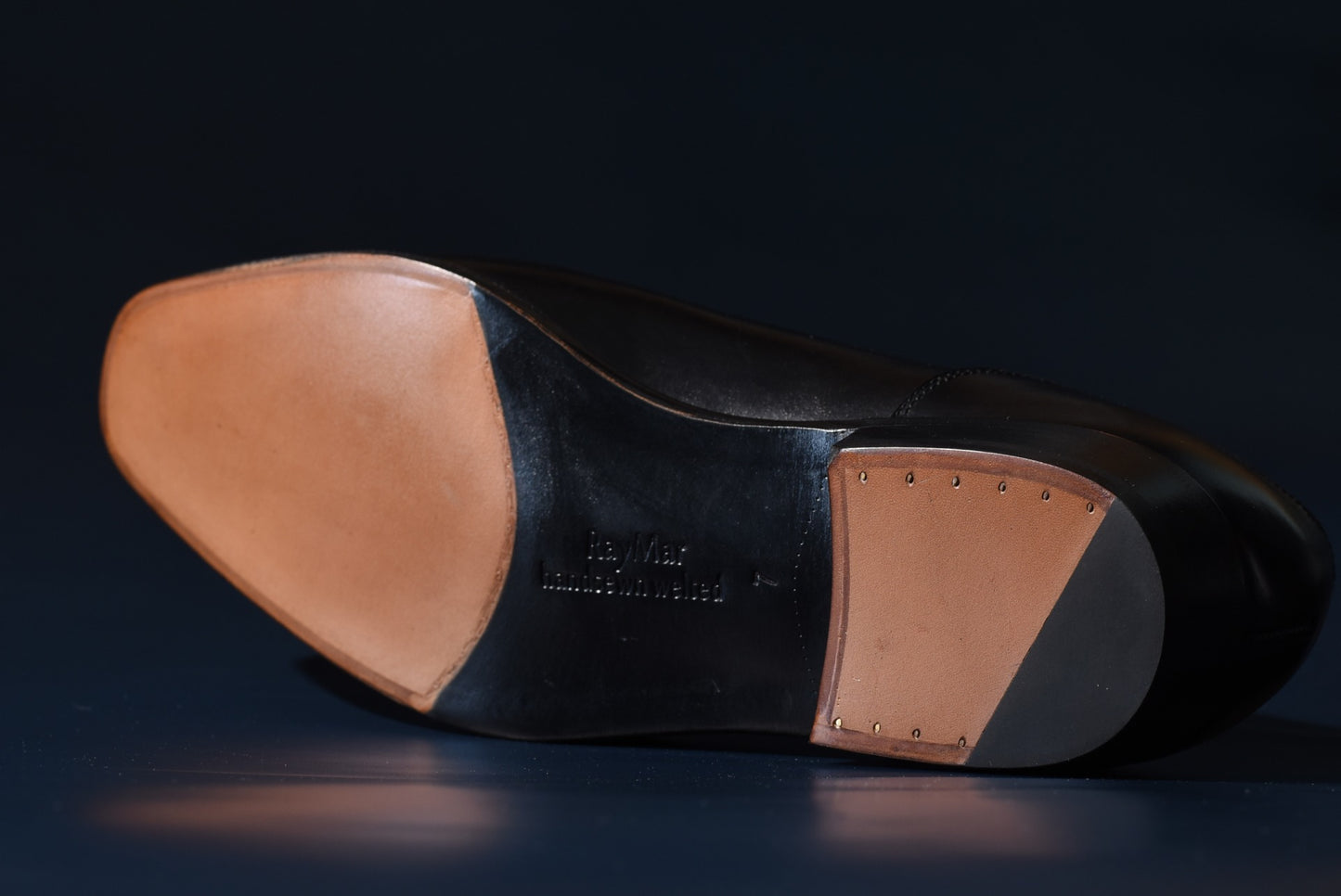 Randall チゼルトゥ スキンステッチ Uチップ ブラック Weinheimer BOXCALF ハンドソーンウェルト製法 24.0cm~28.0cm レイマー RAYMAR ワインハイマー ワインハイム