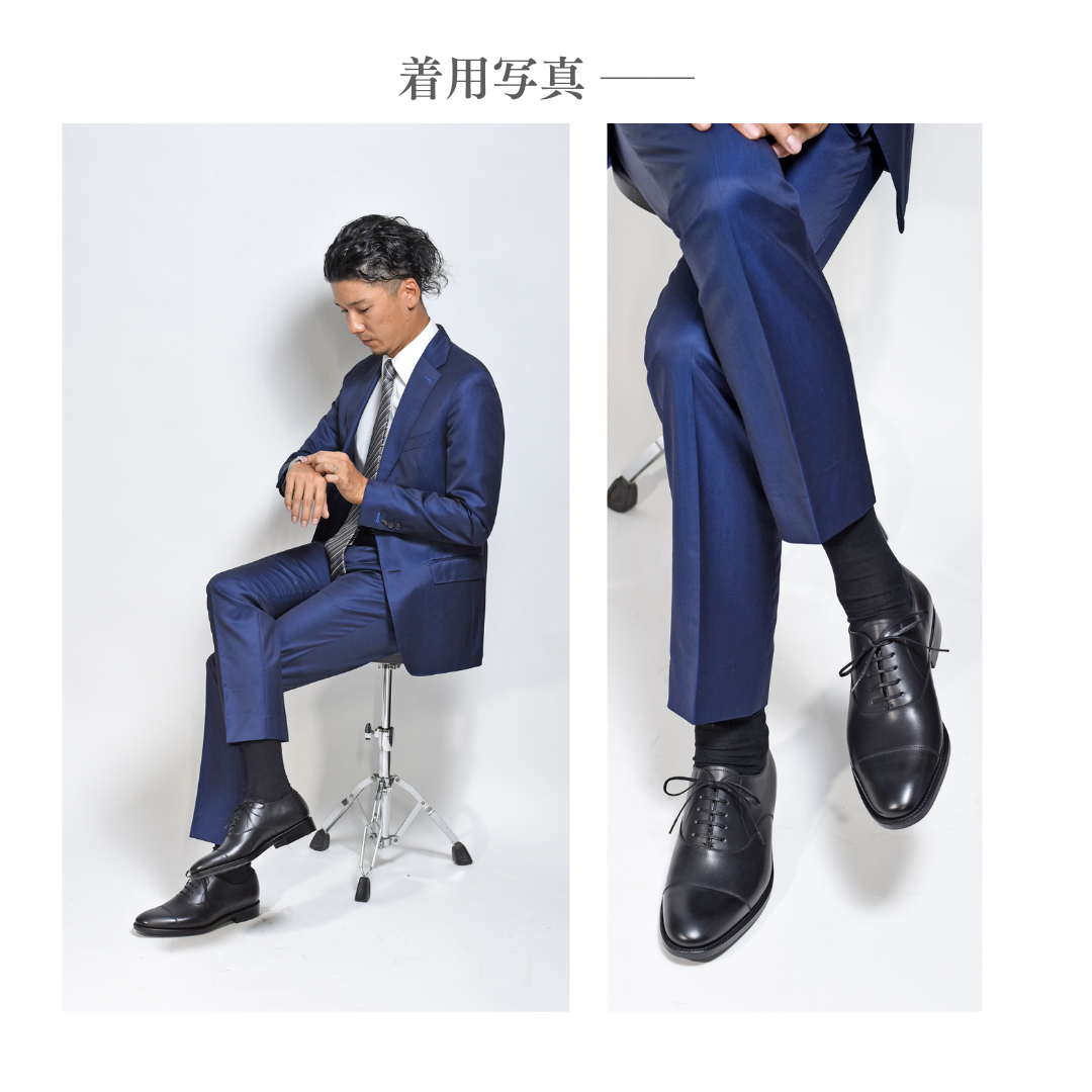 ストレートチップ ブラック SBDT-32 RAYMAR グッドイヤーウェルト ビジネスシューズ 革靴 23.5cm‾28.0cm レイマー  内羽根 ラバーソール 黒 紳士靴